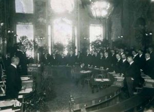 Die Trauersitzung des Tiroler Landtages am 16. November 1920