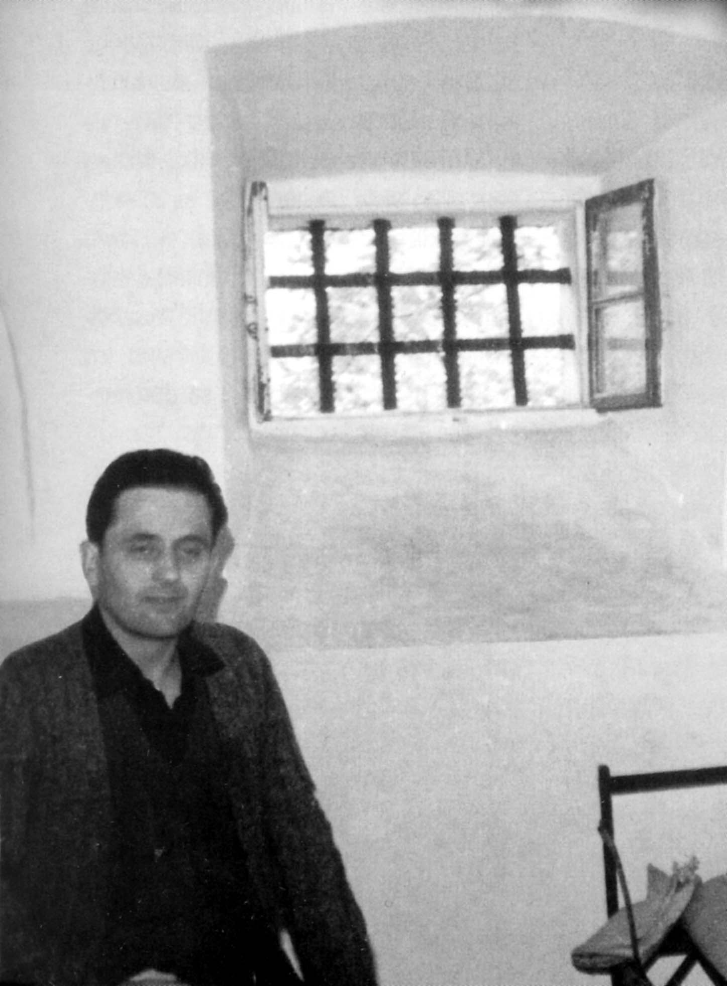 Sepp Mitterhofer im Gefängnis