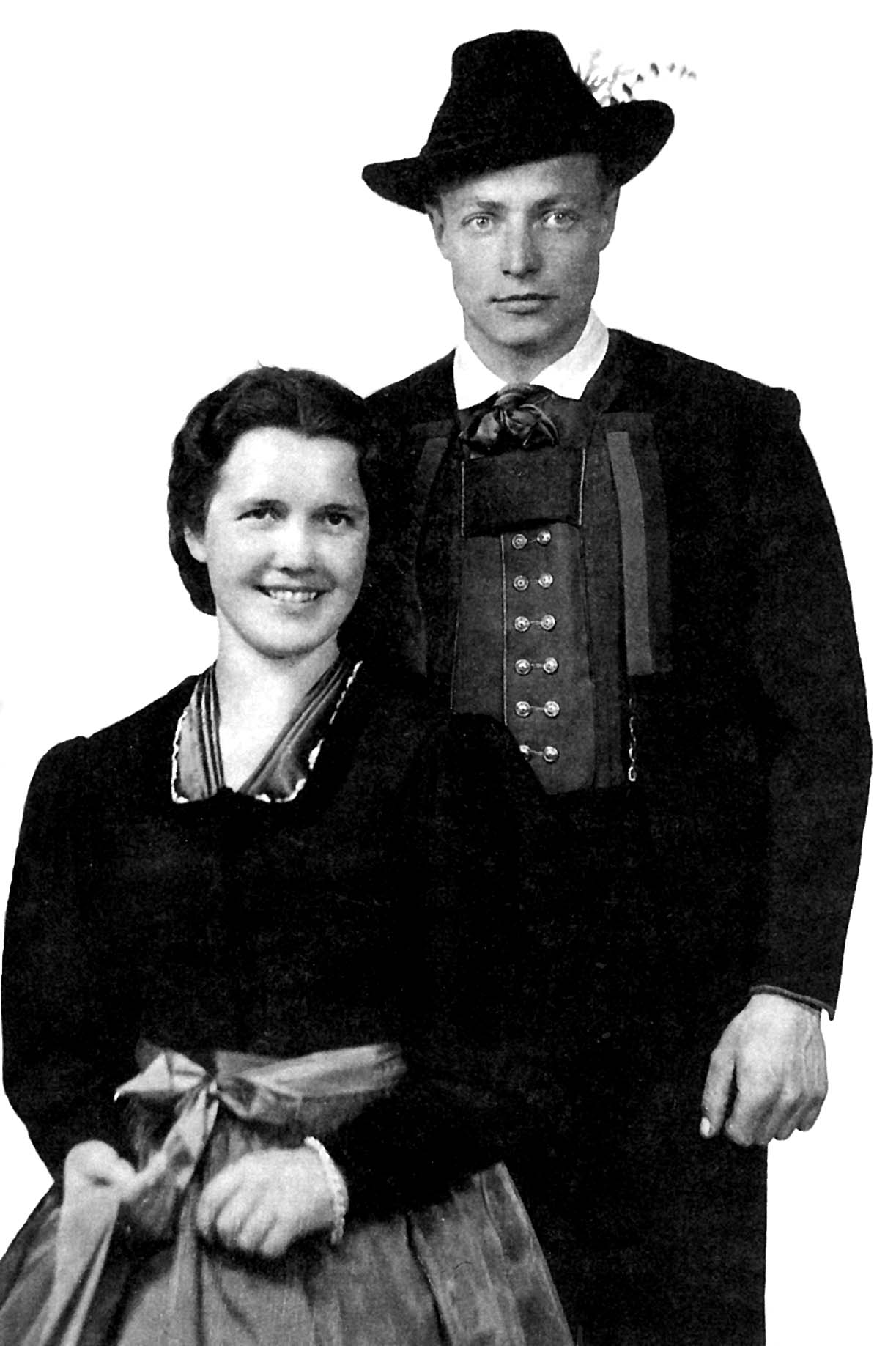 Rosa Pöll-Klotz zusammen mit ihrem Mann Georg Klotz