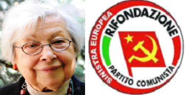 Lidia Menapace von der „Rifondazione Comunista“.