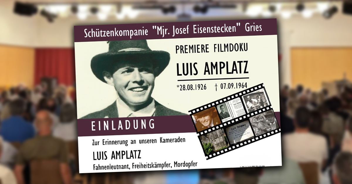 Sensationelle Filmdokumentation über den Auftragsmord an Luis Amplatz