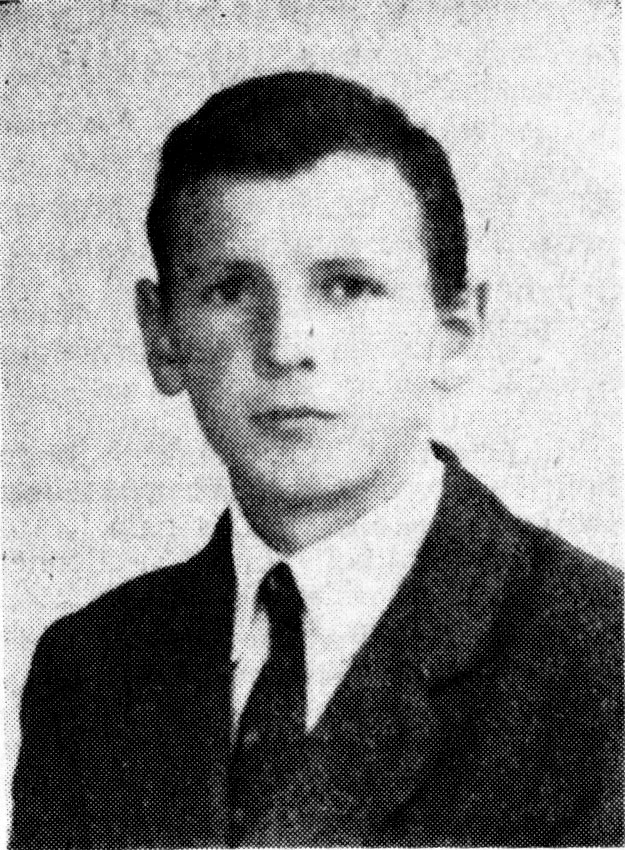 Der junge Peter WIELAND aus Niederolang, (Bild Archiv)