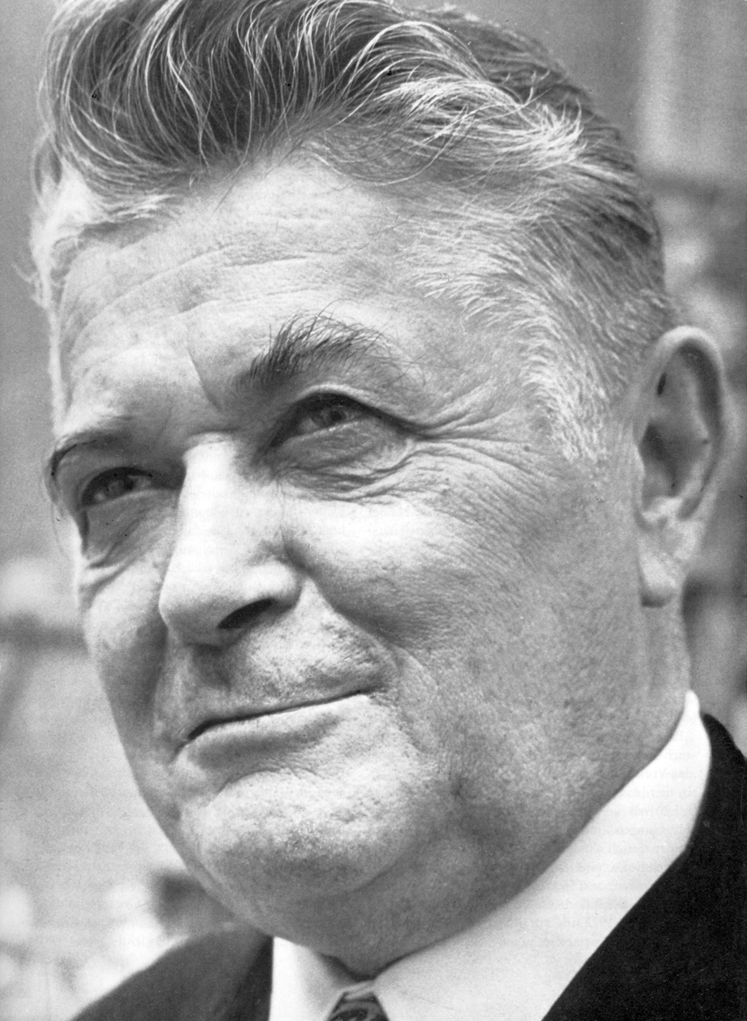 Der aus Südtirol stammende Nordtiroler Landeshauptmann Eduard Wallnöfer – ein Freund der Freiheitskämpfer. (Bild Archiv)