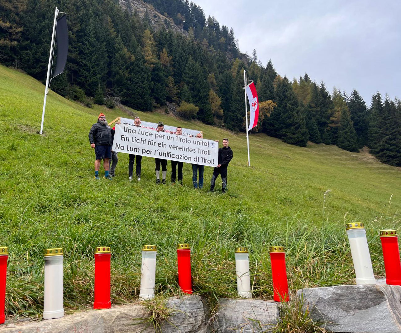 „Ein Licht für ein vereintes Tirol“ (Bild AHB)