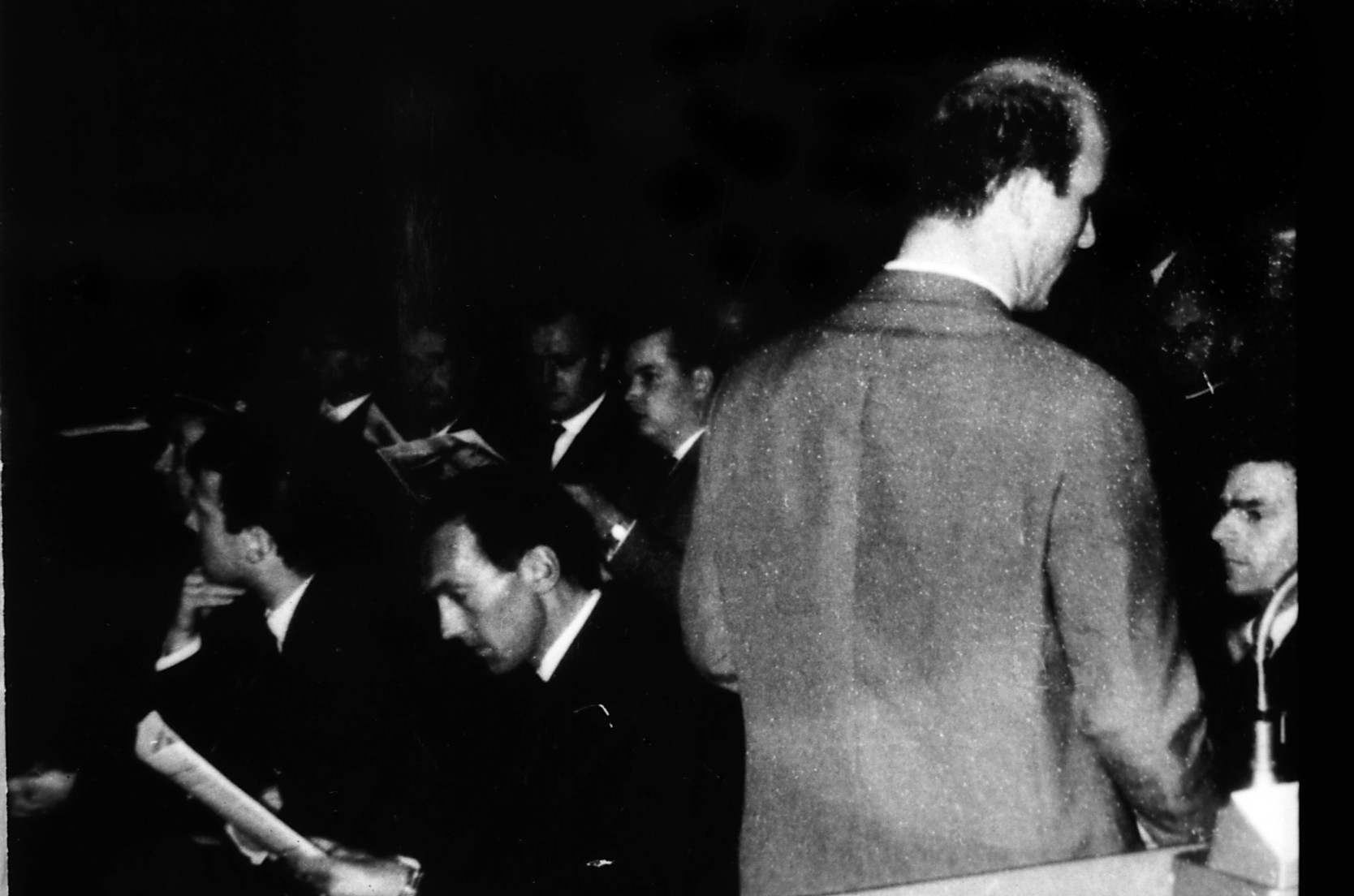 Herwig Nachtmann im Grazer Südtirol-Prozess von 1965