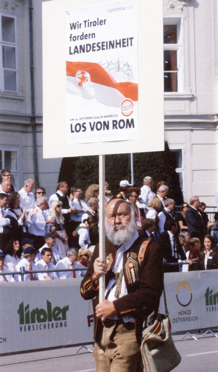 Herwig Nachtmann beim Landesfestzug 2009